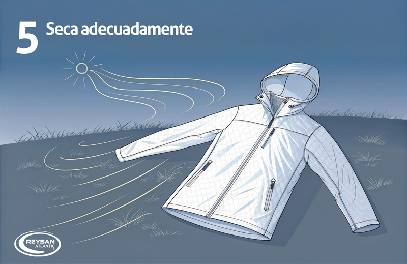 Paso 5: Seca adecuadamente