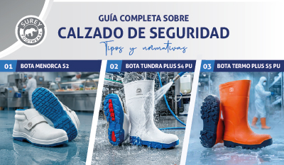 Guía completa sobre los tipos de calzado de seguridad y su clasificación según normativa