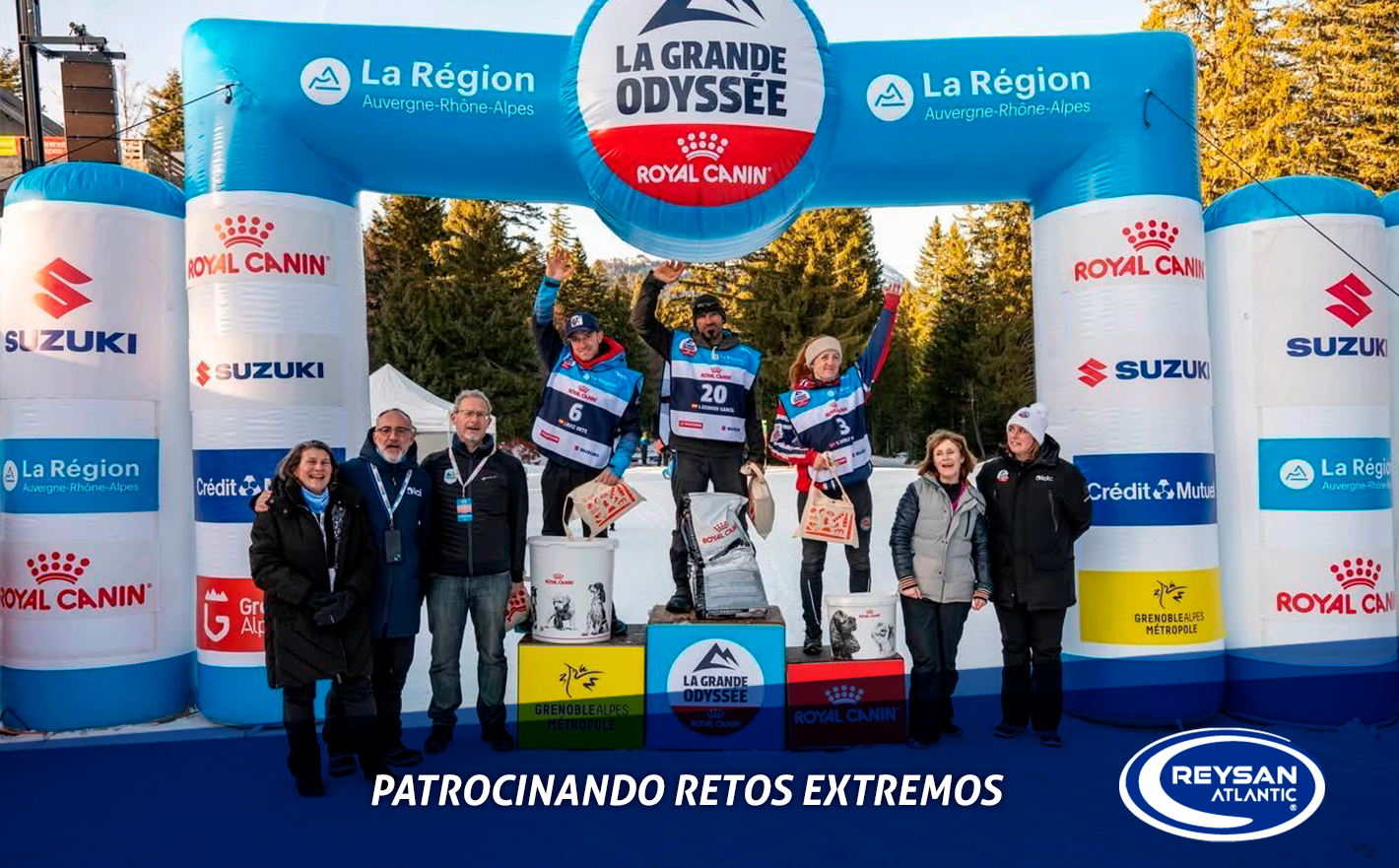 Javier Ruiz Orte brilla en La Grande Odyssée con un 2º puesto en mushing europeo