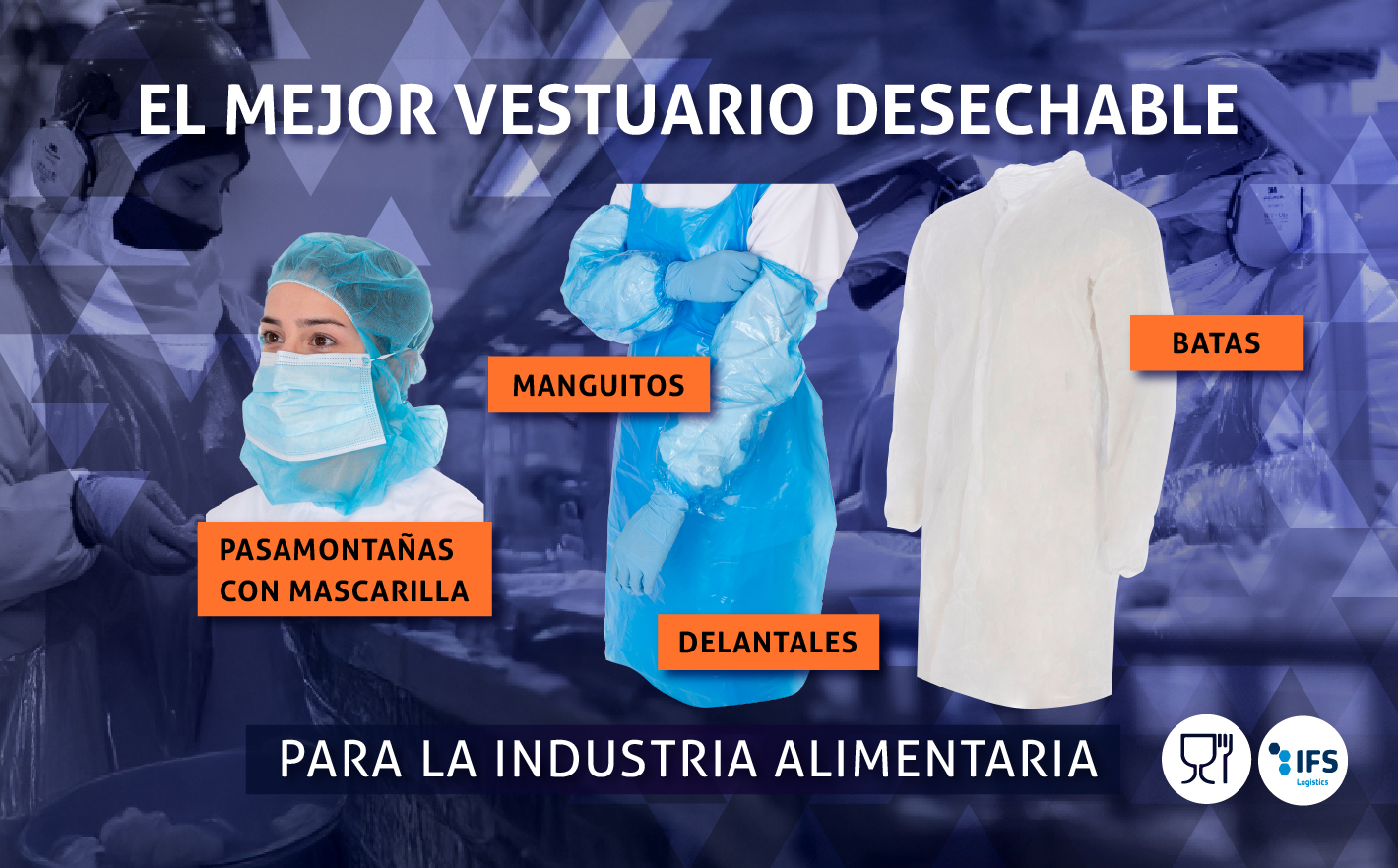 ¿Cómo elegir el mejor vestuario desechable para la Industria Alimentaria?