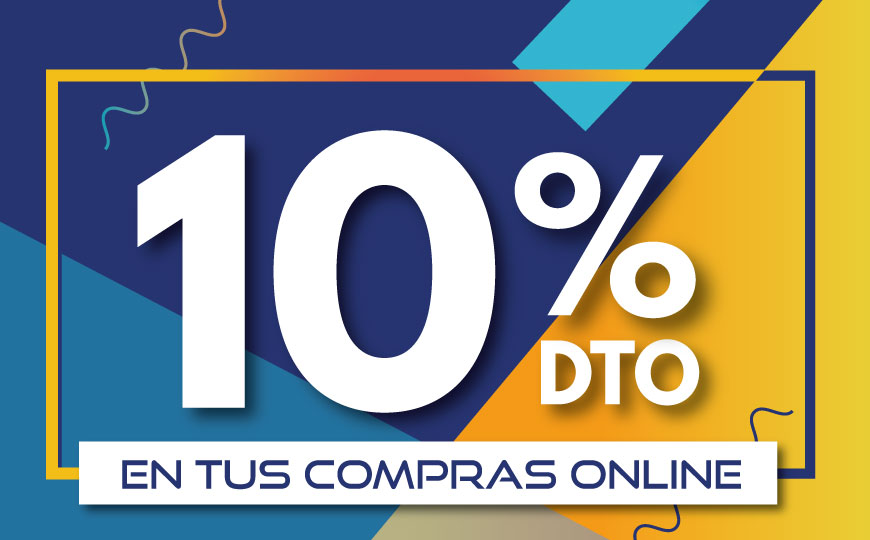 10% de descuento en tus compras online