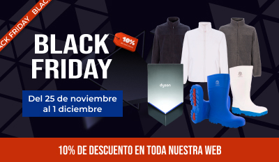 Black Friday! Descuentos en EPIS, Ropa y Botas de Protección