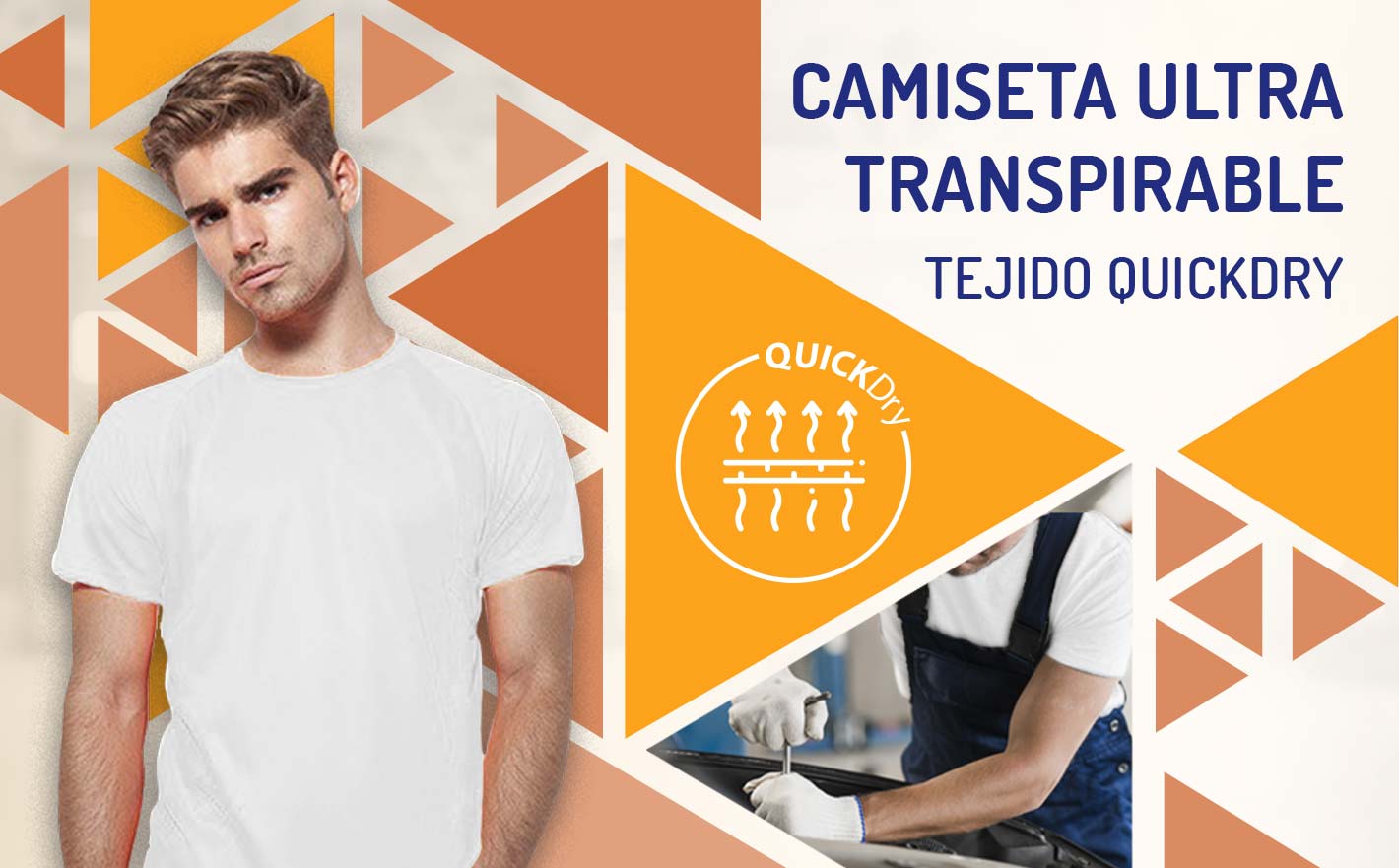 Camisetas para uso profesional