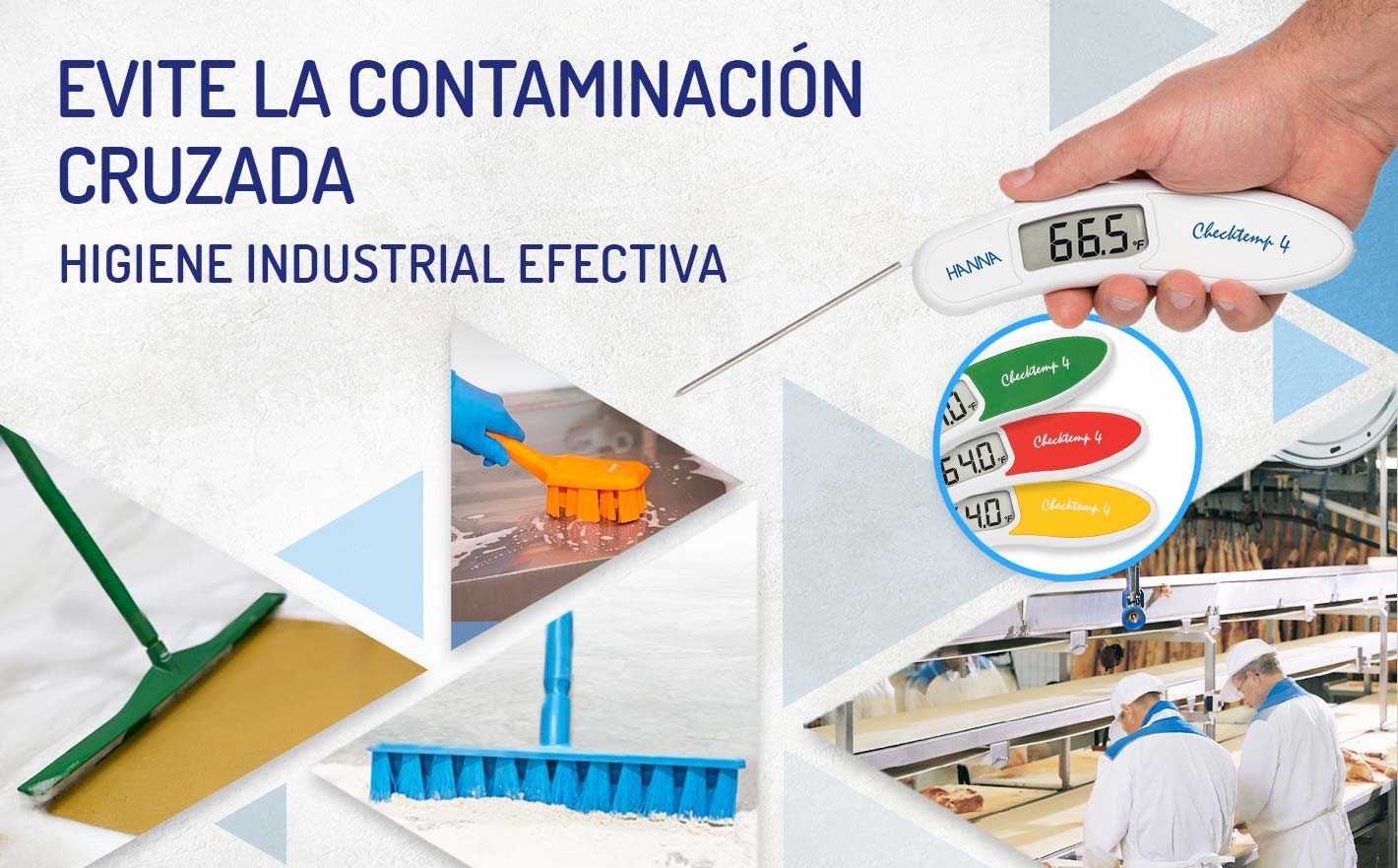 Evite la contaminación cruzada