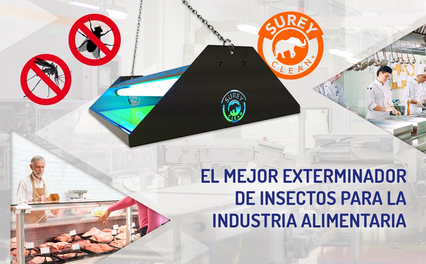 El mejor exterminador de insectos para la industria alimentaria