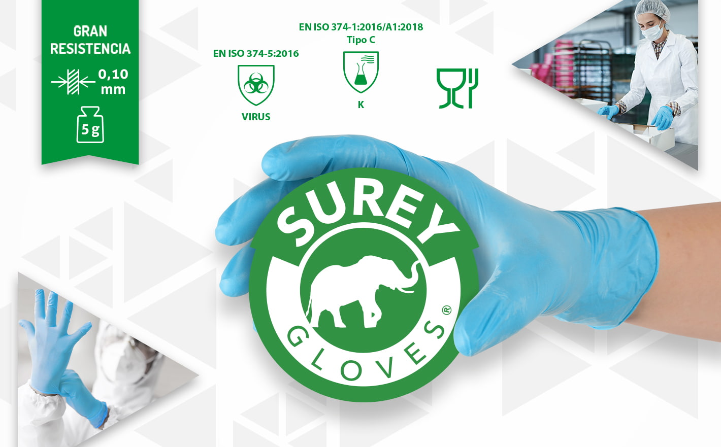 Guantes de nitrilo desechables: La mejor protección para las manos