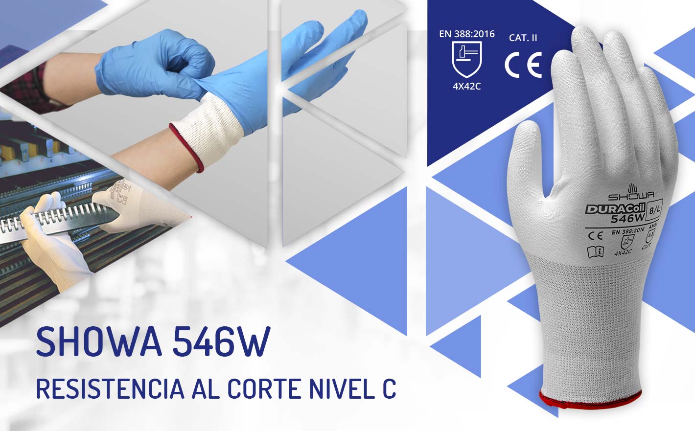 Guante Showa 546W