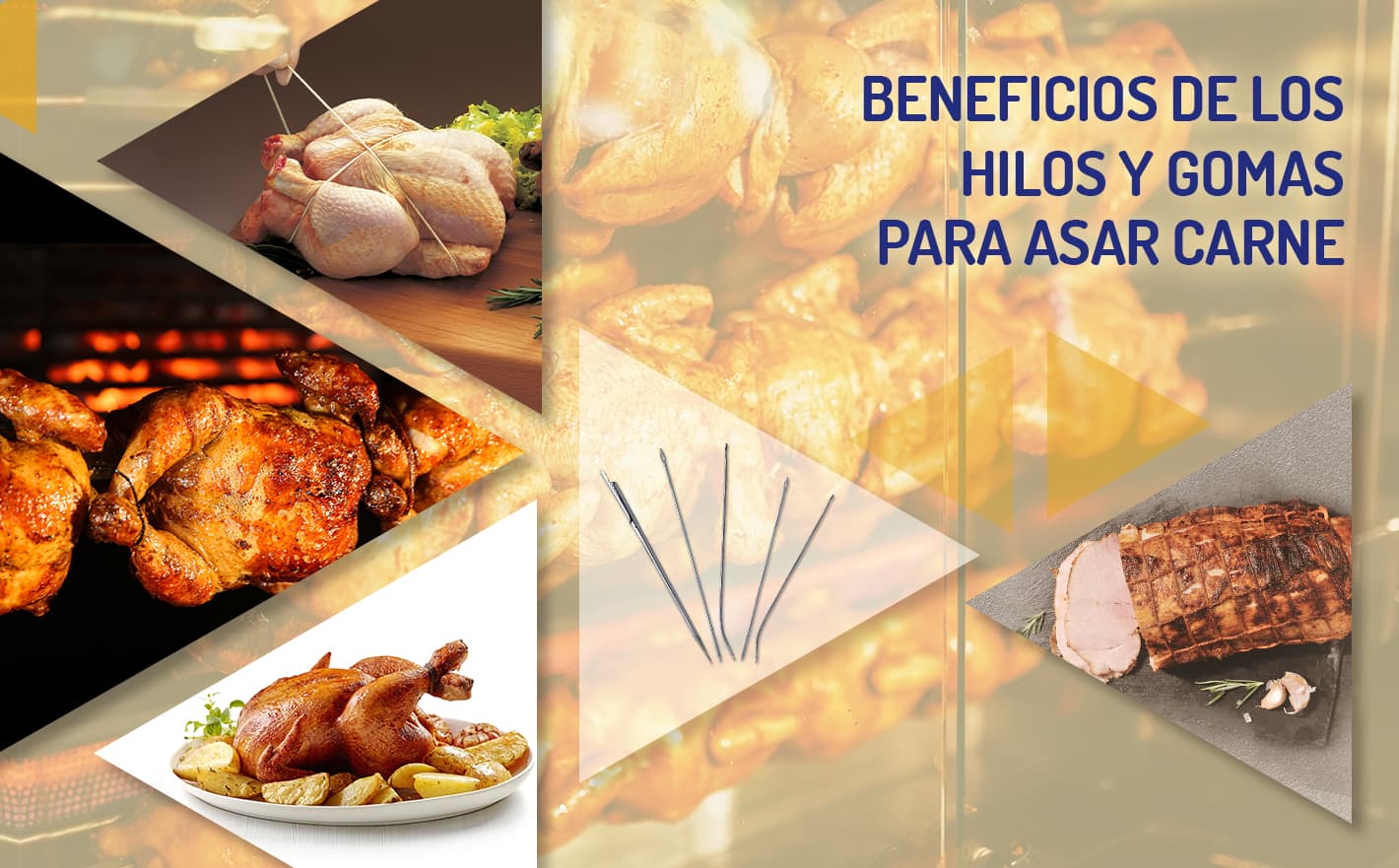 Beneficios de las gomas para asar carne