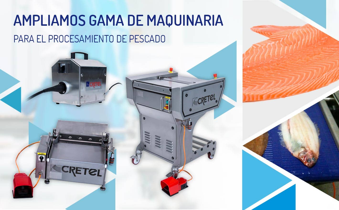 Ampliamos maquinaria para el procesamiento de pescado