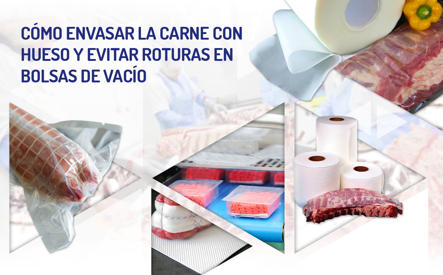 ¿Cómo envasar correctamente la carne con hueso?