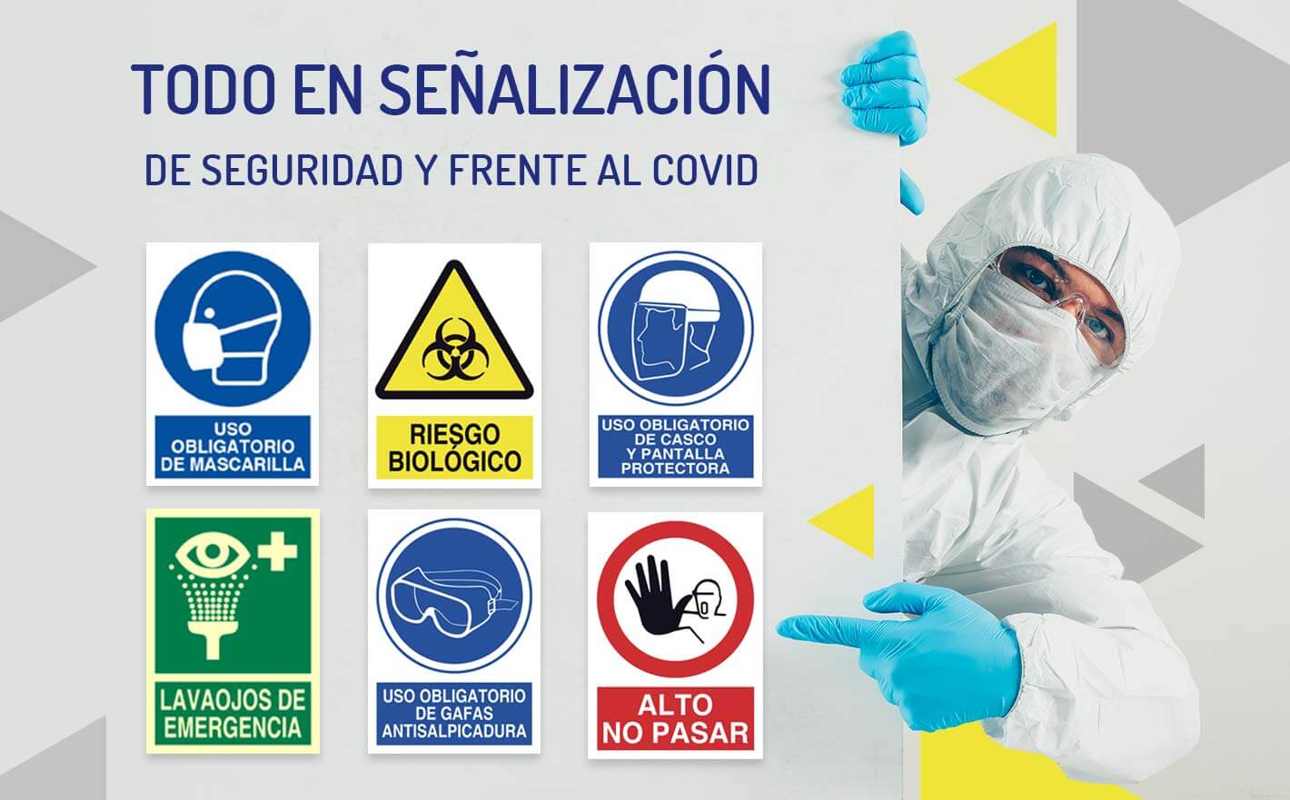 Todo en señalización de seguridad y frente al COVID | Reysan Todo en señalización de seguridad y frente al COVID | Reysan