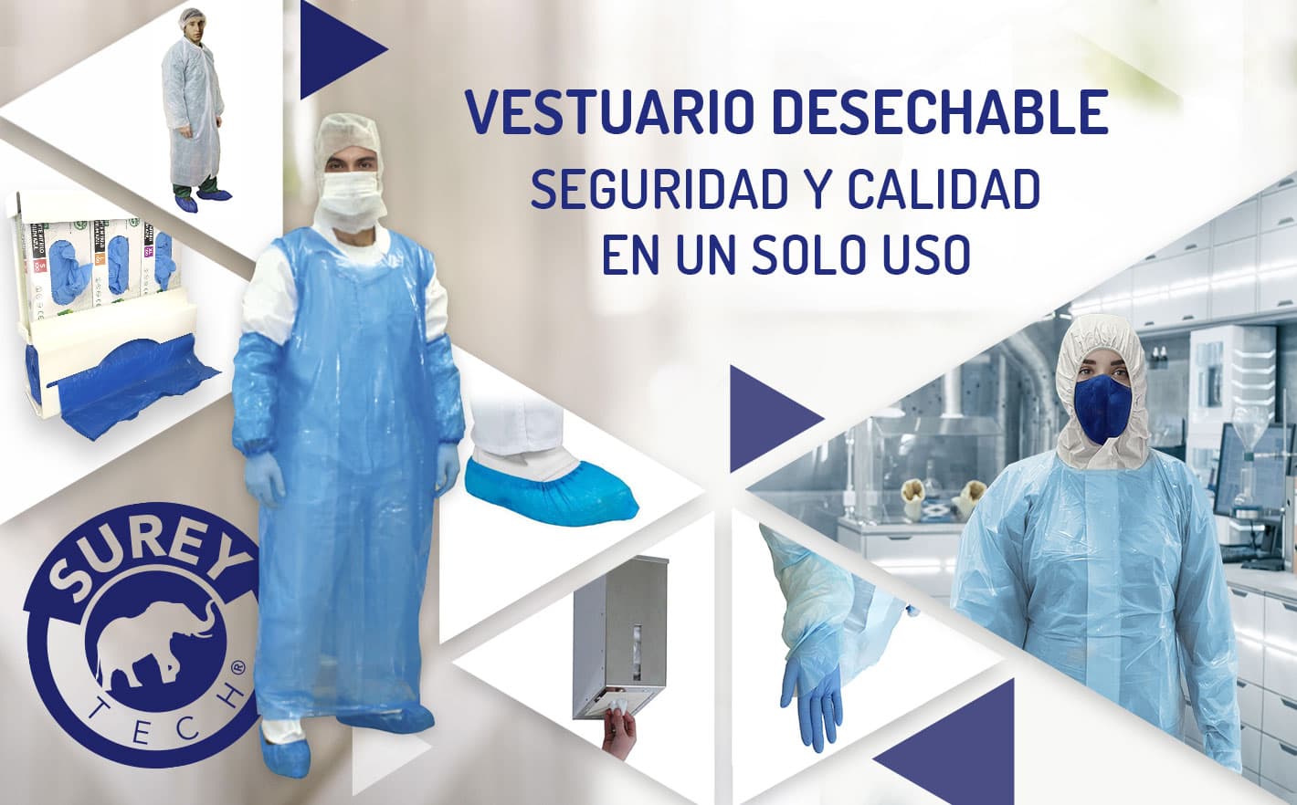 Vestuario desechable