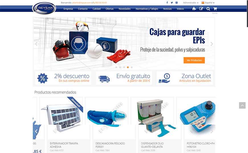 Hemos actualizado nuestra pagina de inicio