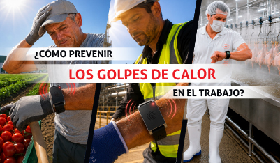 ¿Cómo prevenir los golpes de calor en el trabajo? Medidas preventivas y nuevas pulseras de control térmico