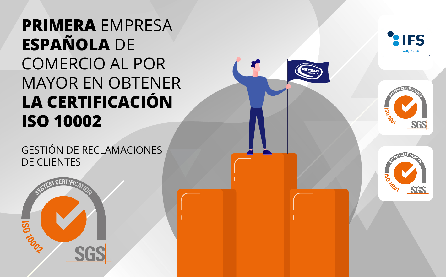 Reysan Atlantic: Pioneros en España al Obtener la Certificación ISO 10002 de Gestión de Reclamaciones de Clientes
