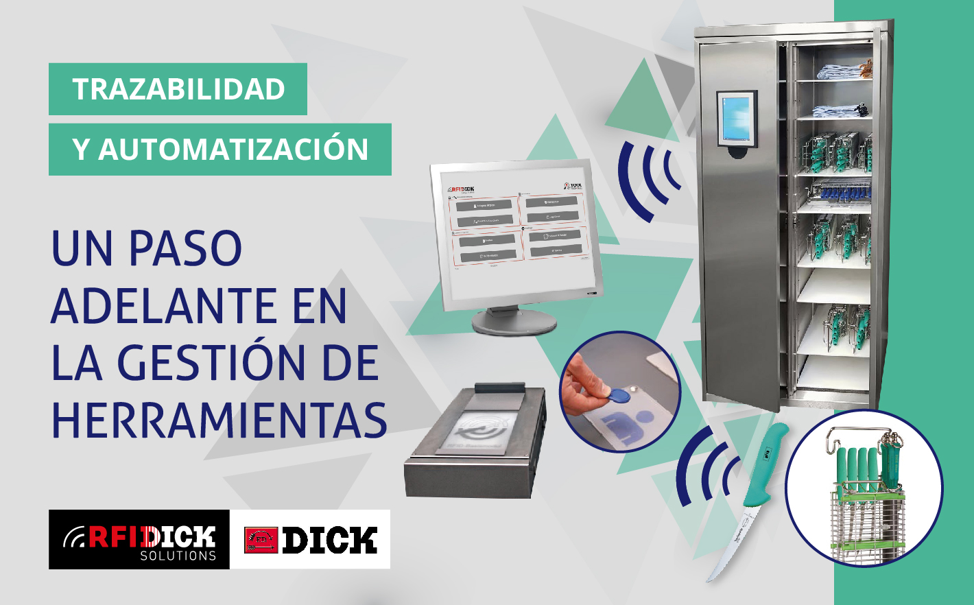 El sistema de control de herramientas que garantiza una trazabilidad precisa y automatizada