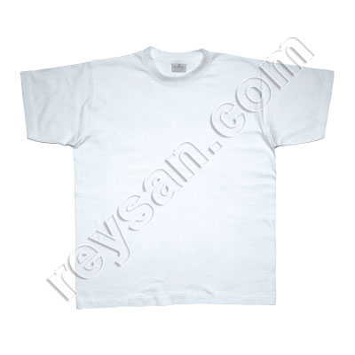 Camiseta manga corta blanca para trabajar en verano
