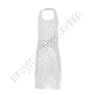 DELANTAL DESECHABLE PLUS BLANCO 
