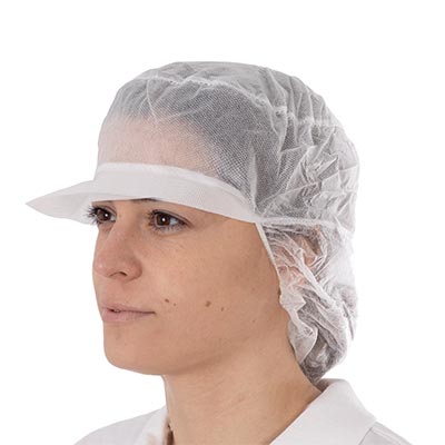 GORRA POLIPROPILENO CON REDECILLA