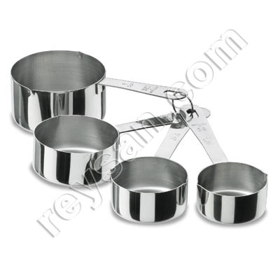 JUEGO 4 CAZOS DE MEDIDAS 67007