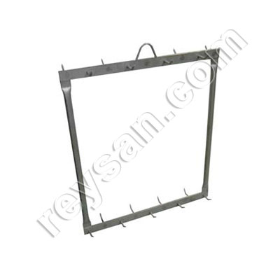 PERCHA DESPIECE ACERO INOX.232