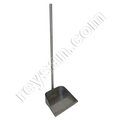 RECOGEDOR DE BASURA INOX.MANGO