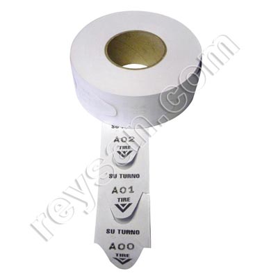 ROLLO TICKET TURNO