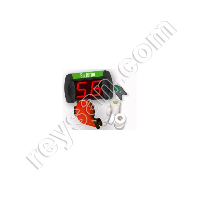 DISPENSADOR + PANTALLA TURNO