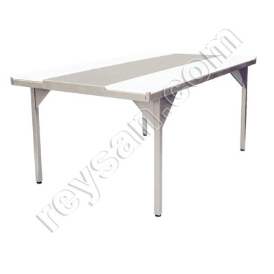 MESA DESPIECE POLIETILENO-INOX