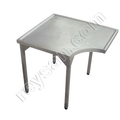 MESA EMBUTIDORA INOX CON ENCAJE