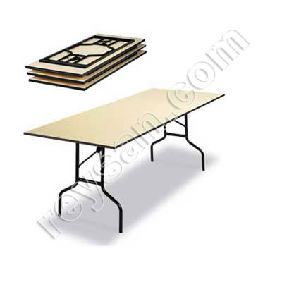 MESA PLEGABLE CREMA 312