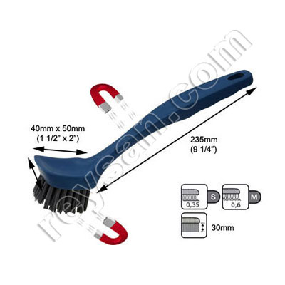 CEPILLO LAVAPLATOS METAL DETECTABLE-RAYOS X
