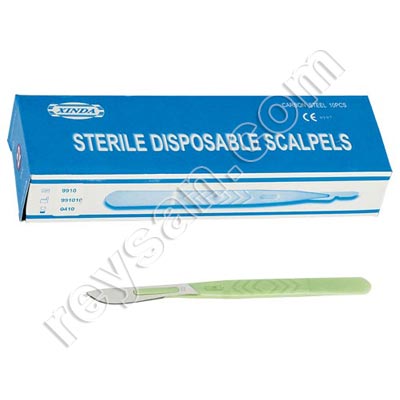 BISTURI ESTERIL DESECHABLE 