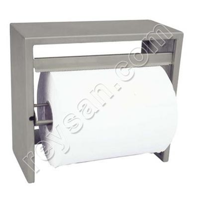 DISPENSADOR INOX PORTA ROLLOS
