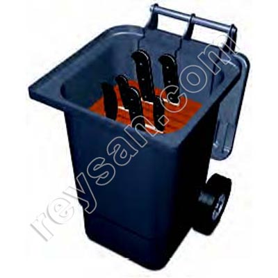 CONTENEDOR TRANSPORTE CUCHILLOS