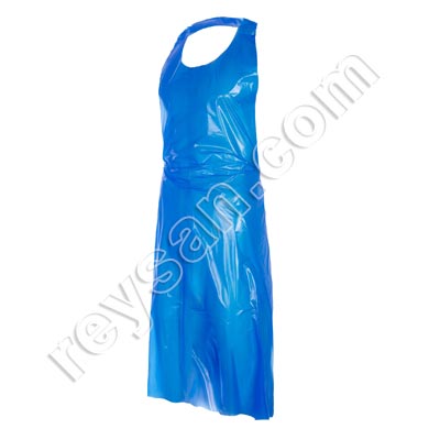 DELANTAL BLOCK LDPE PREMIUM AZUL 120X75CM