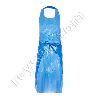 DELANTAL BLOCK LDPE PREMIUM AZUL 120X75CM
