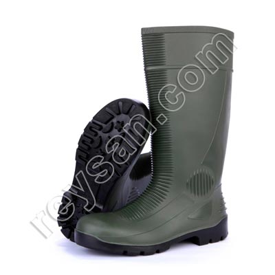 BOTA PVC VERDE S5 PUNTERA Y PLANTILLA