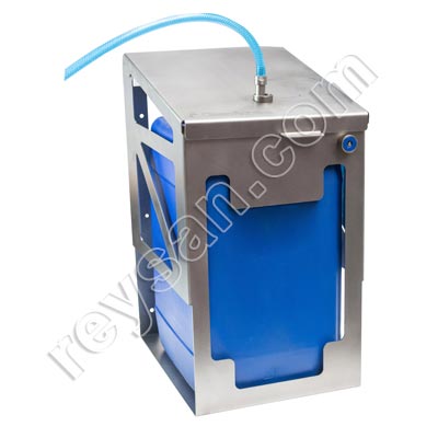 SOPORTE INOX PARA BIDON 25 L.