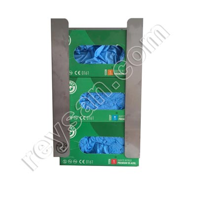 DISPENSADOR INOXIDABLE GUANTES