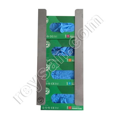 DISPENSADOR INOXIDABLE GUANTES