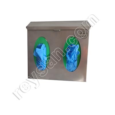 DISPENSADOR INOXIDABLE GUANTES CERRADO