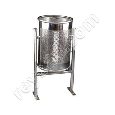 PAPELERA PERFORADA CIRCULAR 60L   