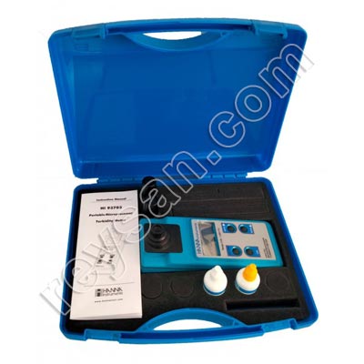 TURBIDIMETRO PORTATIL HS93703LEG CON MALETIN