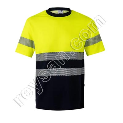 CAMISETA ALGODÓN BICOLOR ALTA VISIBILIDAD