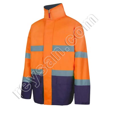PARKA BICOLOR ALTA VISIBILIDAD
