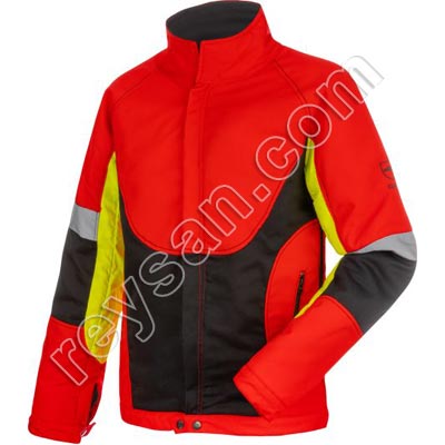 CHAQUETA MOTOSIERRA ROJA CLASE 1