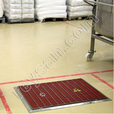 REJILLA INOX PARA ALFOMBRA IMANTADA