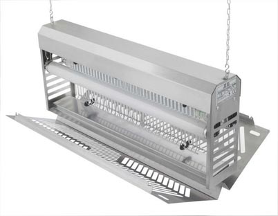EXTERMINADOR INOX 18W LED INASTILLABLE IP54 GRILL