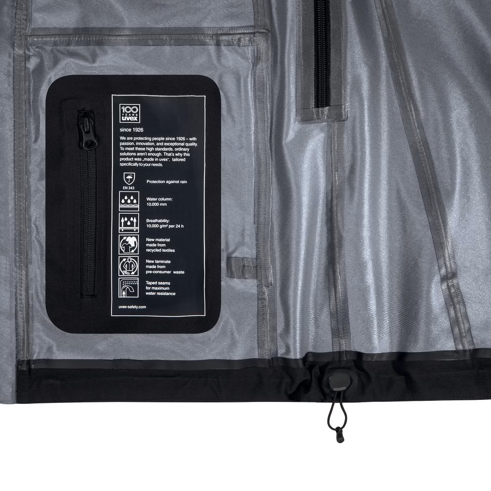 SOFTSHELL UVEX CORPOTATE 26 TRICAPA GRAFITO